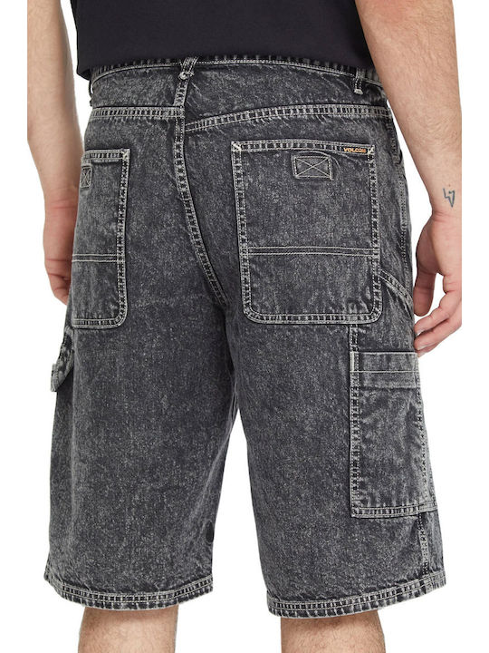 Labored Men's Shorts Jeans Light Acid Black