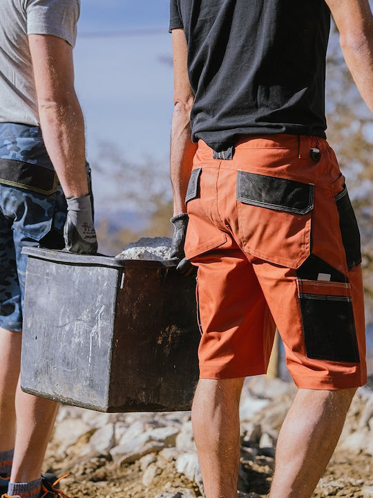 Kapriol Slick Arbeitsshorts Rot