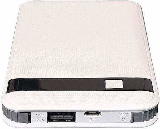 Power Bank 15000mAh Λευκό