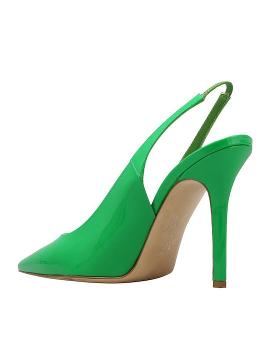 Patent Leather Green High Heels