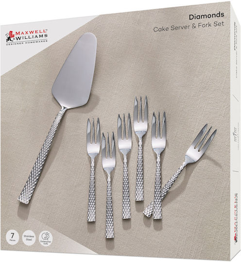 Maxwell & Williams Besteckset Silber 7Stück