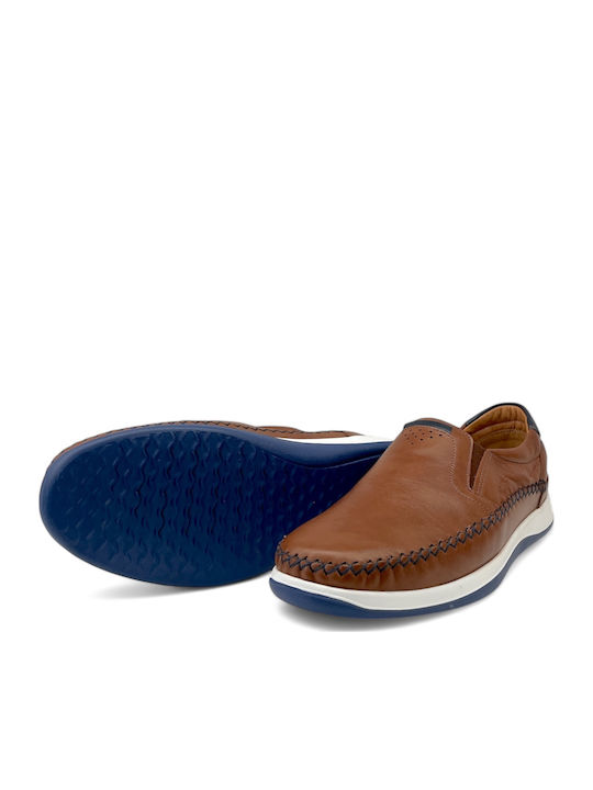 Men's Leather Moccasins Brown