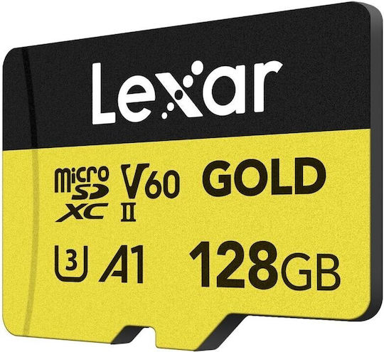 Lexar Professional microSDXC 128GB U3 V60 A1 UHS-II 280MB/s
