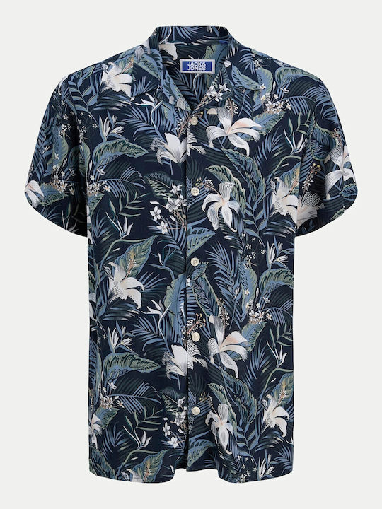 Kids Shirt Short Sleeve Blue Navy