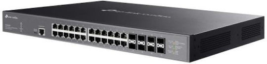 TP-LINK Omada SX3832MPP v1 Managed L2 PoE++ Switch με 24 Θύρες Ethernet και 8 SFP Θύρες