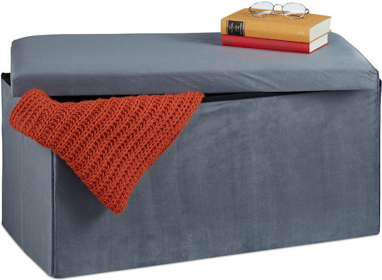 Relaxdays Cutie De Depozitare Din Lemn Cu Capac 80 L Relaxdays Cutie De Depozitare Din Lemn Cu Capac 80 L
