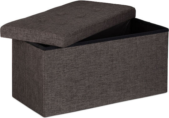 Relaxdays Cutie de Depozitare din Plastic cu Capac 85lt Relaxdays Cutie de Depozitare din Plastic cu Capac 85lt