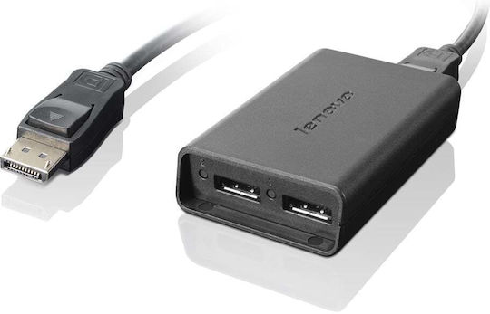 Lenovo Konverter DisplayPort männlich zu DisplayPort 2x weiblich 1Stück 0B47092