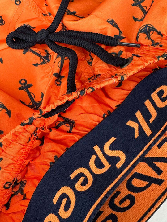 Men's Swimwear Shorts Orange