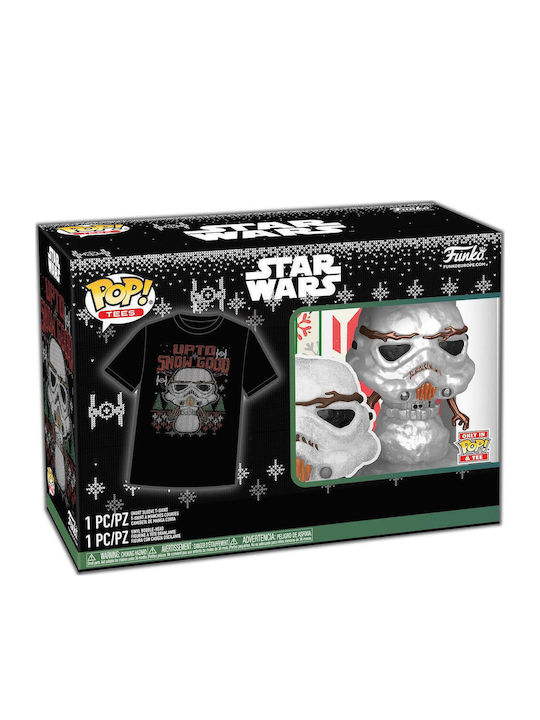 Funko Pop! Tees Movies: Holiday Stormtrooper Metallic (M) (Metallic) (M)