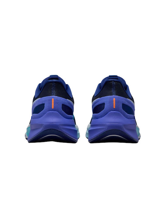 Air Zoom Structure 25 Sport Shoes Running Football Grey / Blue Void - Ghost