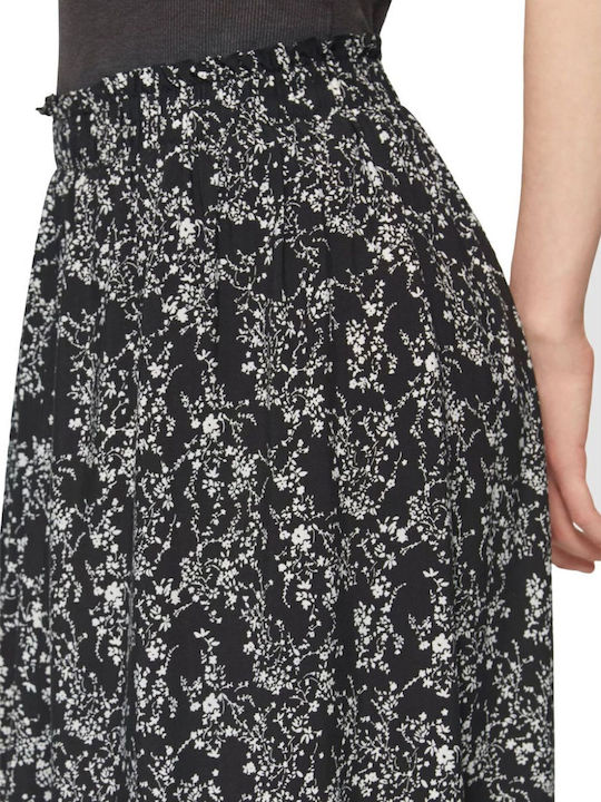 Πλισέ Maxi Φούστα Black