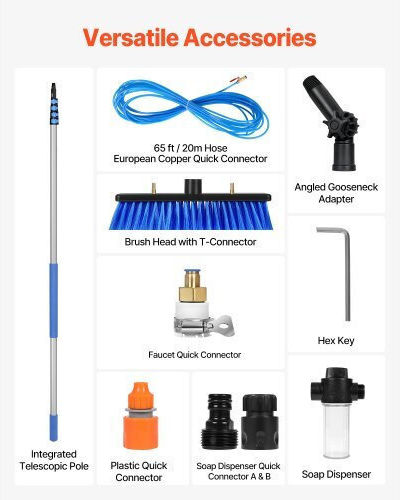 Vevor Solar Panel Cleaning Kit Extendable Handle 9m Tyndcbqjtjozw9y4kv0