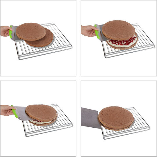 Relaxdays Spatel Pizza Rostfreier Stahl 24cm