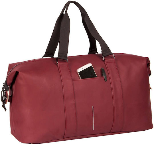 New Rebels Sack Voyage Burgundy made of Artificial Leather L54xW20xH36cm