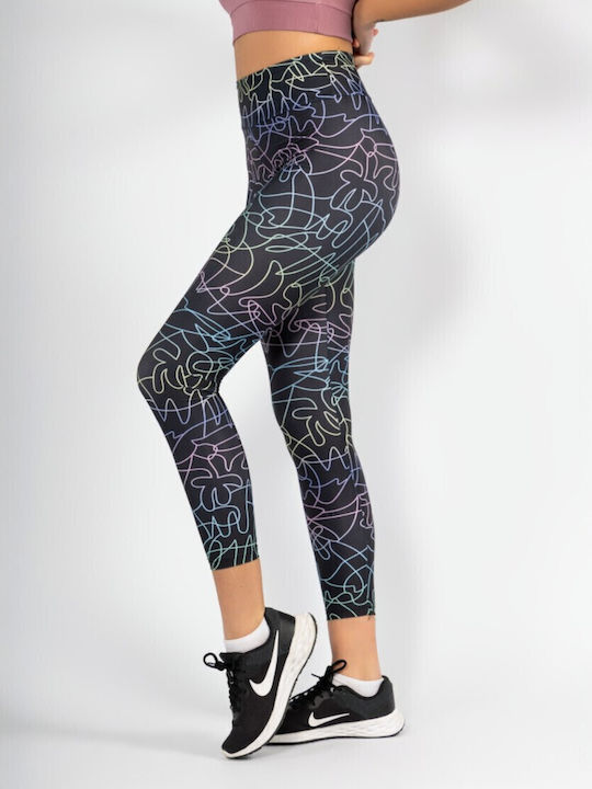 Women's Training Legging High Waisted Black
