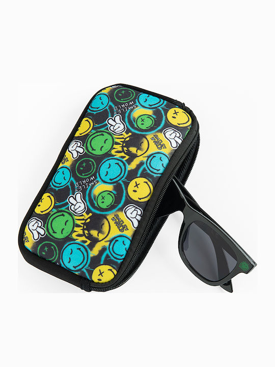 Cool Club Smiley World Schwarze Kinder-Sonnenbrillen Cool Club Smiley World Schwarze Kinder-Sonnenbrillen