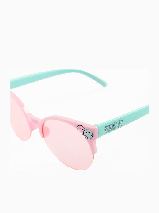 Cool Club Smiley World Kinder-Sonnenbrillen Rosa LAG3032689-00
