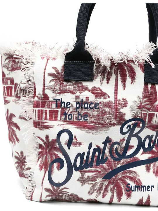 MC2 Vanity Beach Bag From Multicolour Canvas