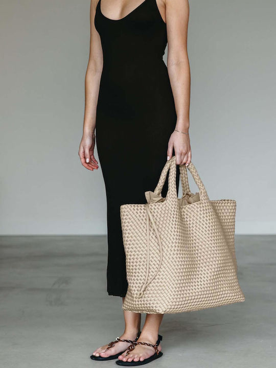 Women's Bag Handbag Beige