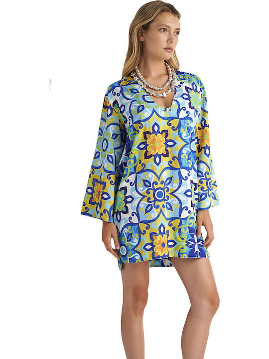 Blu4u Women's Mini Caftan Beachwear Blu4u