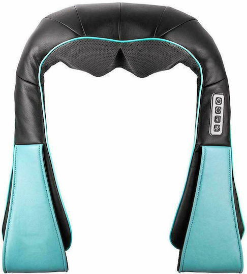 Songen Pillow Massage Shiatsu for the Neck, the Waist, the Back & the Legs with Infrared Heat Black