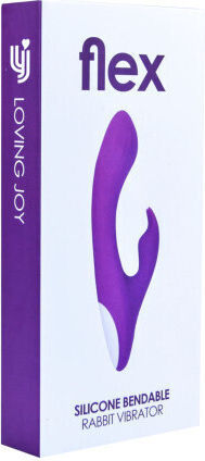 Loving Joy Δονητής Rabbit 20cm Μωβ