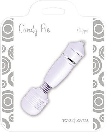 Toyz4lovers Candy Pie Chipper Stimulator Vibrator Massage 10.5cm Pink