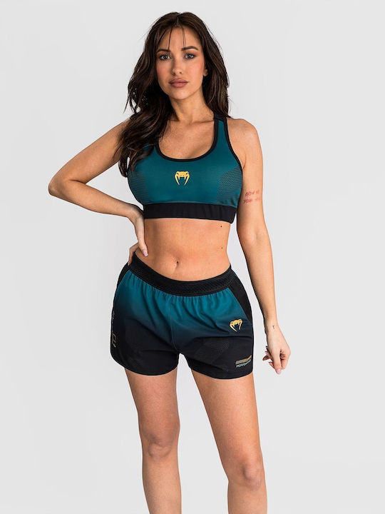 Γυναικείο Αθλητικό Μπουστάκι Black/forest Green