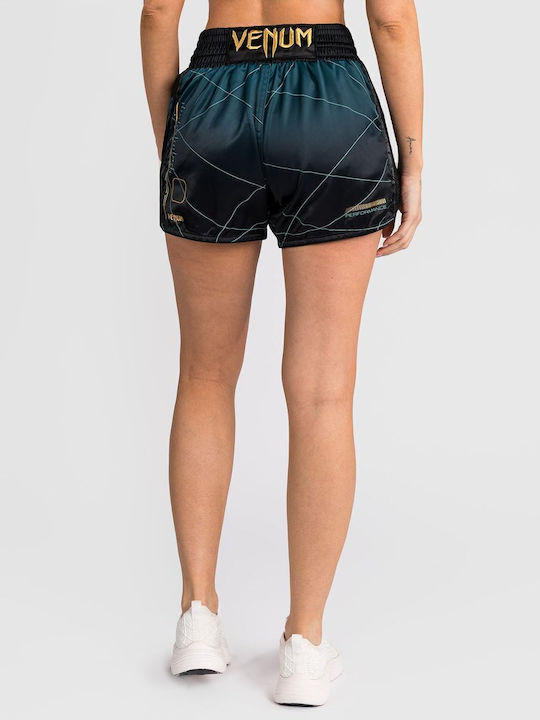 Women's Venum Tactical Xt Muay Thai Shorts Black Forest Green