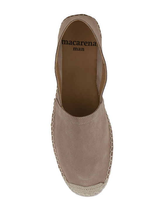 Luis Fabric Men's Espadrilles Taupe