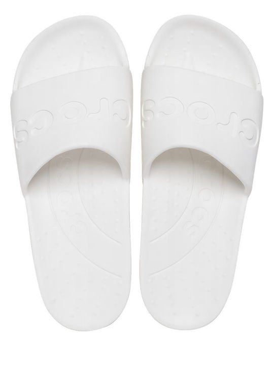Women's Slides White