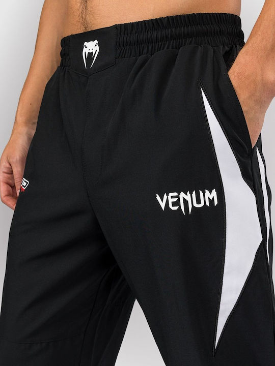 Sweatpants with Elastic Black, White, Lime Green