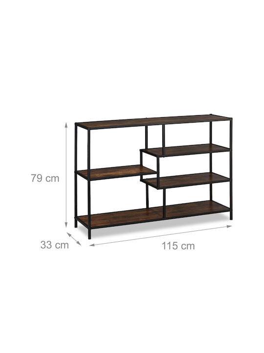Βιβλιοθήκη Brown 79x115x33εκ.