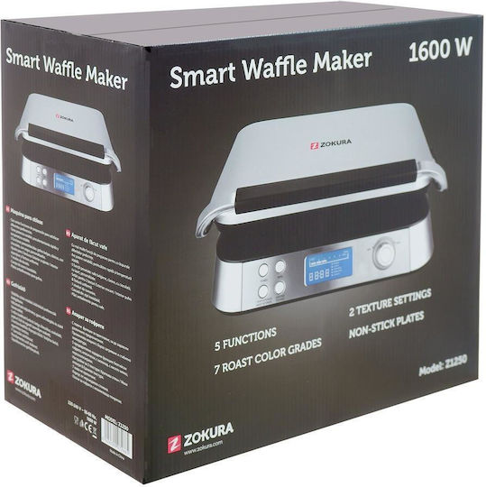 Zokura Βαφλιέρα 2 Θέσεων 1600W