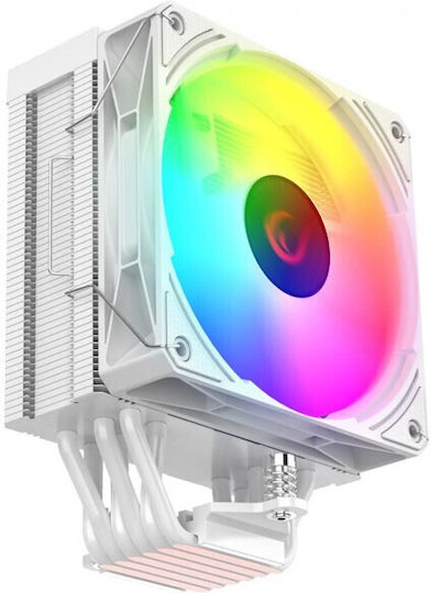 Rampage Octagon C70 CPU Kühlung für Socket 1700 / AM5 mit ARGB Beleuchtung Weiß