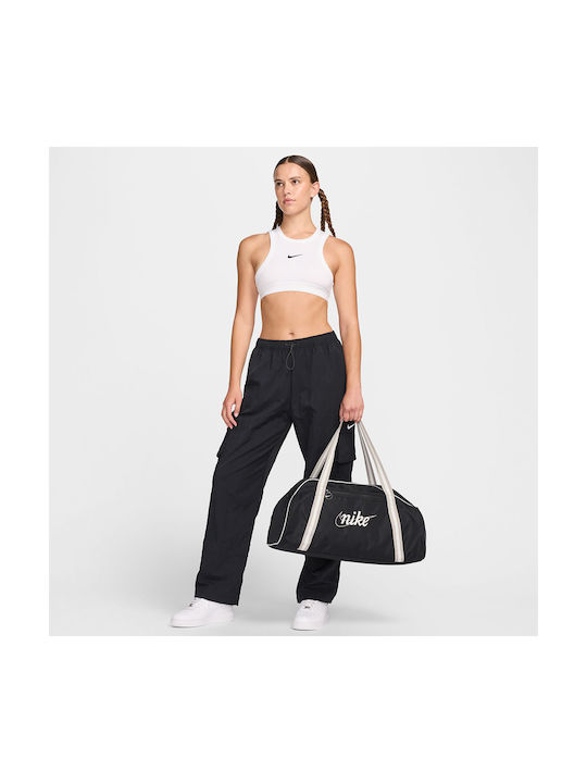 Nike GYM CLUB Ανδρική Τσάντα Ώμου για Γυμναστήριο Μαύρη