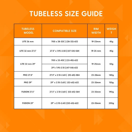 Προστασια Διατρησης Ελαστικου Tannus Tubeless Lite 32mm