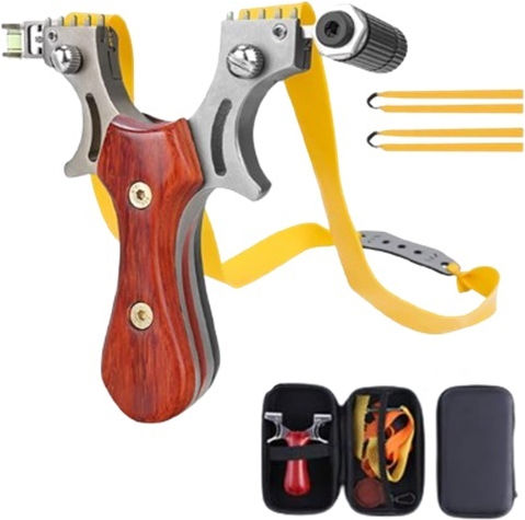 Set de Ștanțare Metalică cu Laser 300 Bile Metalice 9 mm 12 cm Mâner Rotund din Lemn Carcasă Maro Inclusă