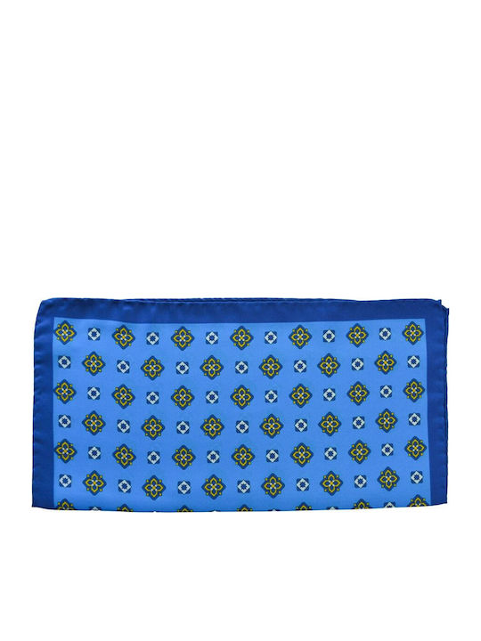 Men's Silky Handkerchief Blue