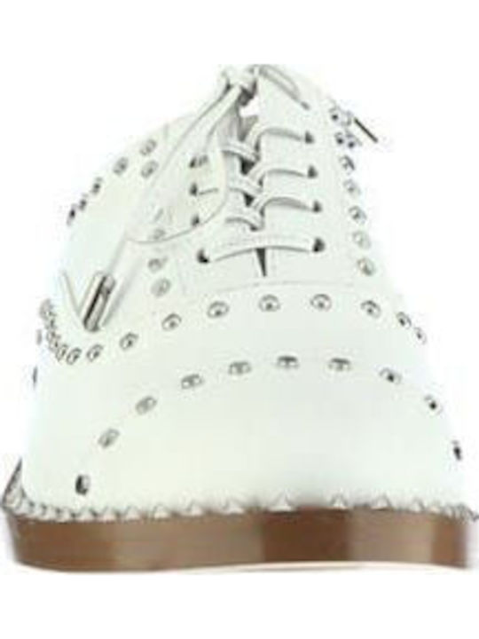Garroy Damen Oxfords in Weiß Farbe