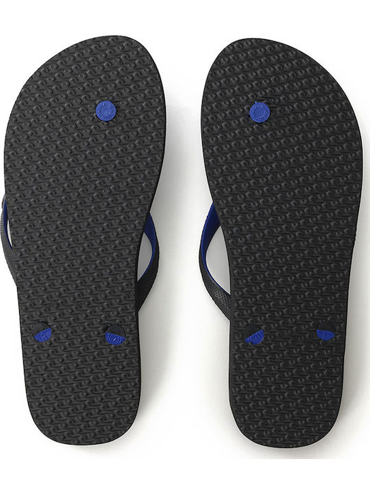 Open Toe Men's Flip Flops Blue