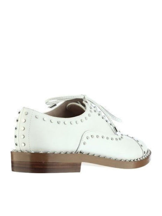 Garroy Damen Oxfords in Weiß Farbe