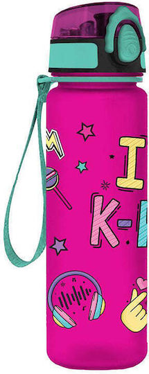 Must Team Plastik Kinder Trinkflasche 650ml