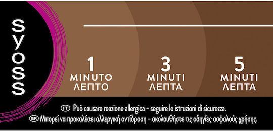 Syoss Brow Permanent Tint Σετ Μακιγιάζ Φρυδιών Καστανό Ανοιχτό