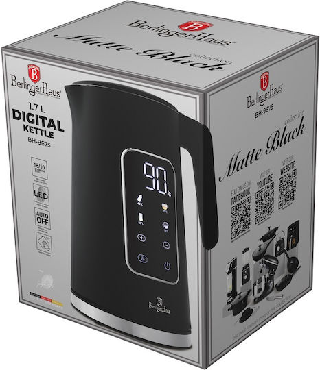 Berlinger Haus Kettle 1.7lt 2200W Black