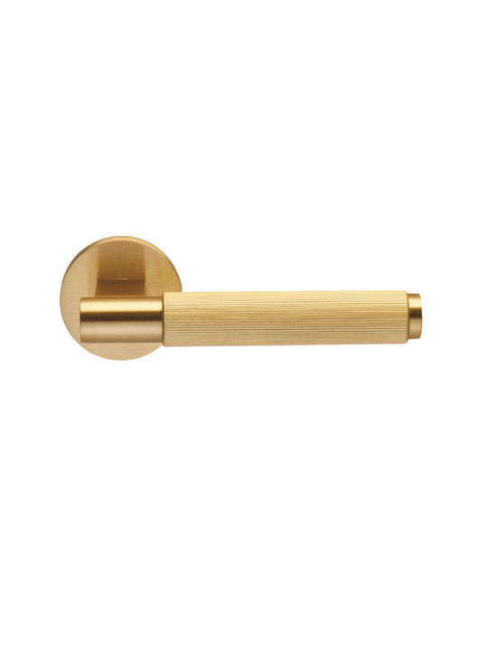 Ilavio 2671 Door Handle Pair Matte Gold