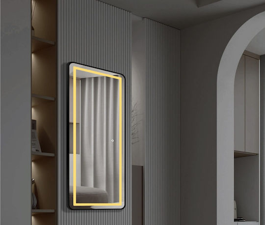 Martin Home Правоъгълно Огледало За Баня LED 60x160см Бяло