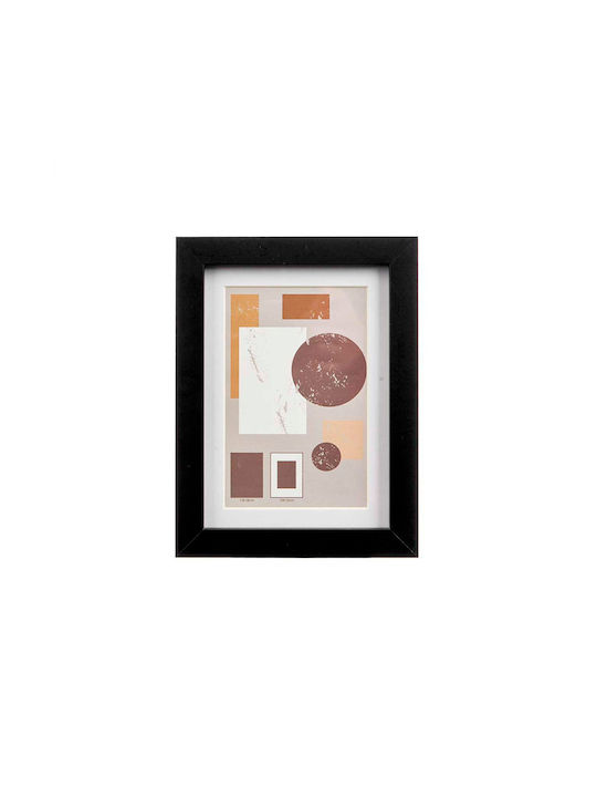 Gift Decor Κορνίζα Τοίχου Ξύλινη με Μαύρο Πλαίσιο