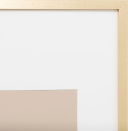 Wall Photo Frame Wooden with Gold Frame